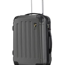 Heys REVOLVER Pewter Polycarbonate Hard Sided Cabin Trolley Bag - 53 cm image 4