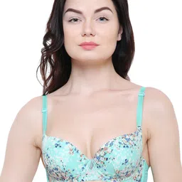 Friskers MultiColored Pack Of 3 Push Up Bras O-691-01-09-20 image 2