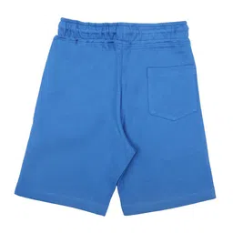 Disney by Wear Your Mind Boys Blue Solid Regular Fit Regular Shorts image 3