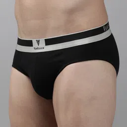 van heusen innerwear Van Heusen Men Solid Colour Fresh Ultra Soft Briefs IH6BR1PBL20002 image 4