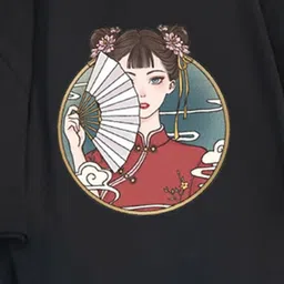 Outzidr Print Extended Sleeves Top image 2