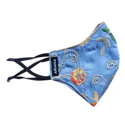 Ariana Women Pack Of 2 Printed 2-Ply Reusable Protective Outdoor Cloth Masks image 4