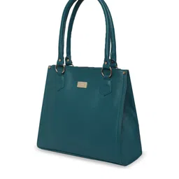 KLEIO Women Structured Tote Shoulder Bag image 3
