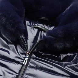 bebe Future Glam Faux Fur Detail Padded Jacket image 5