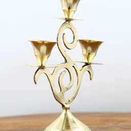 INTERNATIONAL GIFT Gold-Toned Candle Holder image 2