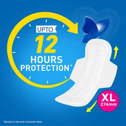Stayfree Secure Cottony XL Wings Sanitary Napkins - 18 pads image 3