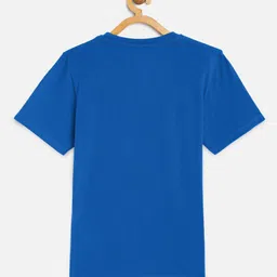 Kids Ville Tom & Jerry Featured Blue Printed T-shirt for Boys image 2