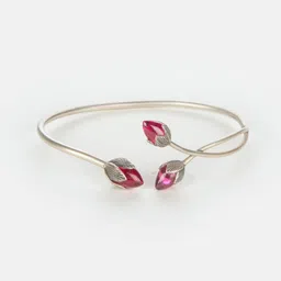 SHAYA WomenSilver-Plated & Pink Cuff Bracelet-picture-28