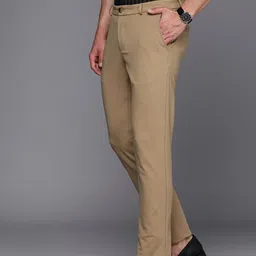 Louis Philippe Sport Men Slim Fit Smart Casual Trousers image 3