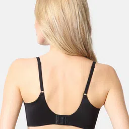 Van Heusen Lightly Padded Plush Back No Slip Strap Flexi Wire T-Shirt Bra IILBRBLXSXD22006 image 3