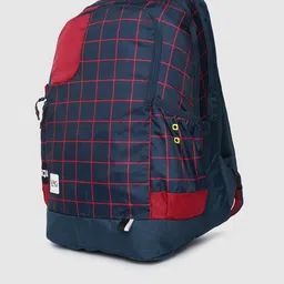 Wildcraft Unisex Blue & Red Colourblocked Backpack image 2