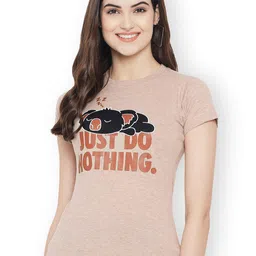 Fabflee Women Multicoloured 3 V-Neck T-shirt image 4