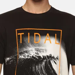 bollti Graphic Printed Pure Cotton T-shirt image 3