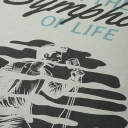 DILLINGER Pure Cotton Graphic Printed Drop-Shoulder Sleeves Relaxed Fit T-shirt image 5