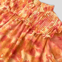 Mast & Harbour Print Ruffles Shirt Style Top image 3