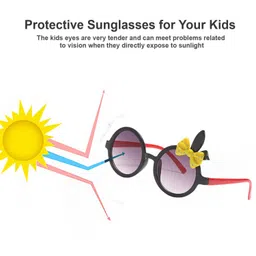 SYGA Kids Round Sunglasses With UV Protected Lens image 3