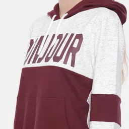 3PIN Women Grey Printed Sweatshirt image 3