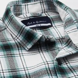 Mast & Harbour Men Standard Checked Casual Shirt image 2