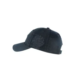 iSWEVEN Unisex Black & Grey Embroidered Snapback Cap image 2