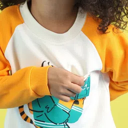 Nauti Nati Boys Graphic Printed Sweatshirt image 4