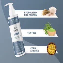 PORES Be Pure Rice Water Shampoo With Corn Starch-250ml image 4