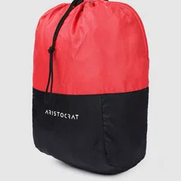 Aristocrat Unisex Black & Red Backpack image 2