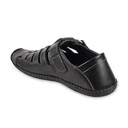 WALKWAY by Metro Men Black Shoe-Style Sandals image 3