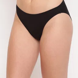 BASIICS by La Intimo Women Pack of 3 Solid Bikini Briefs HL11B3G0W0 image 5