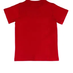 Star Wars by Wear Your Mind Boys Red Typography Printed Pure Cotton T-shirt image 3