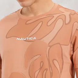 Nautica Men Floral Printed T-shirt image 3