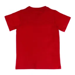 tom & jerry TomJerry Boys Red Printed Round Neck Cotton Pure Cotton T-shirt image 3