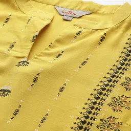 Anouk Ethnic Motifs Printed Straight Kurta image 5