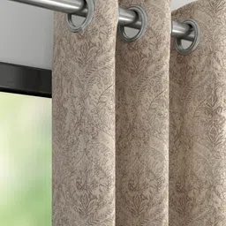 DDecor Beige Single Curtain Curtain image 5