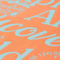 Aeropostale Typography Printed Drop-Shoulder Sleeves Pure Cotton T-shirt image 2