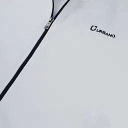 Urbano Fashion Men Solid Knitted Front-Open Sweatshirt image 5