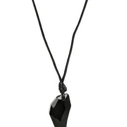 OOMPH Men Black Alloy Handcrafted Chain-picture-32
