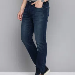 Levis Men 512 Slim Fit Heavy Fade Stretchable Jeans image 2