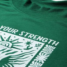 The Roadster Lifestyle Co. Plus Size Printed Crop Sweatshirt image 5