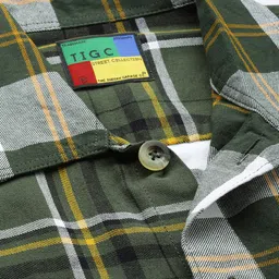 The Indian Garage Co Men Opaque Checked Casual Shirt image 2