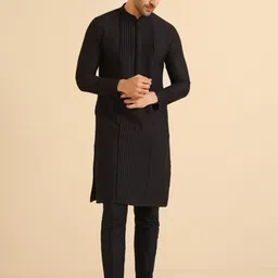 KISAH Men Thread Work Kurta image 5