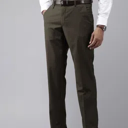 Van Heusen Men Slim Fit Formal Trousers image 2