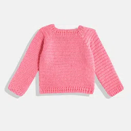 CHUTPUT Kids Geometric Crochet Woollen Pullover image 2