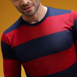 HERE&NOW Striped Regular-Fit T-shirt image 4