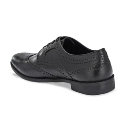 CARLO ROMANO Men Black Brogues image 5