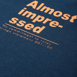 WROGN Typography Printed Pure Cotton Slim Fit T-shirt image 4