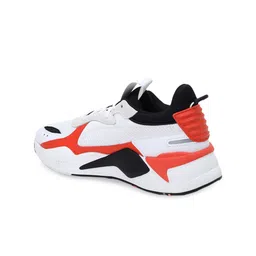 Puma Unisex White & Red RS-X Mix Sneakers image 2