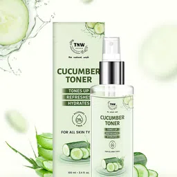 TNW the natural wash Set of Cucumber Toner - 100ml & Herbal Beetroot Lip Balm - 5g image 5