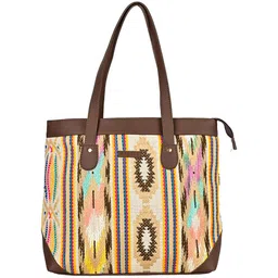 ENSAC Colourblocked Structured Shoulder Bag image 4