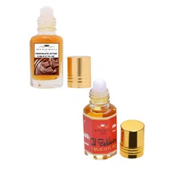 Menjewell Unisex Chocolate alBakhor Attar Combo Pack 10 ml image 4