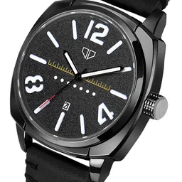 Walrus Men Black Analogue Watch image 2